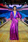 Fuchsia Metallic Kaftan